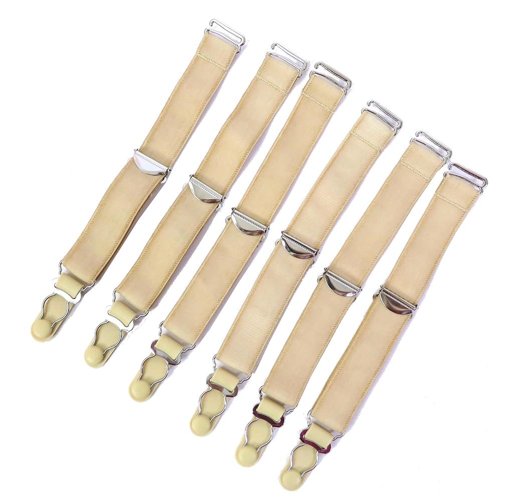 Amazon.com: Nyteez Womens Set Of 6 Corset Garter Clips